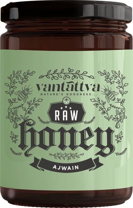 Vantattva Unprocessed Organic Raw Honey-Ajwain  (700 g)