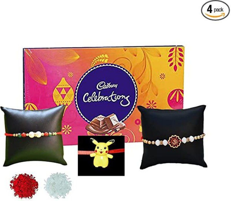 MALPANI Rakhi Chocolate Combo-CADBURY-KG-KF-AVRakhi Set Combo  (5)