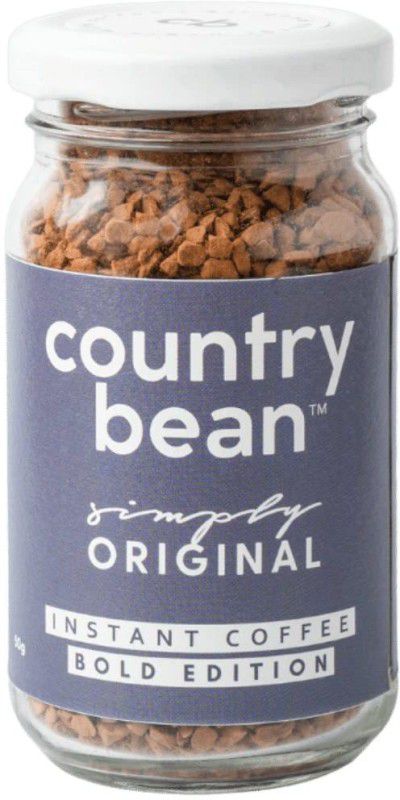 Country Bean Bold Coffee |Original (Non-flavoured) Freeze-dried Instant Coffee 50 G (25 Cups) Instant Coffee  (50 g)
