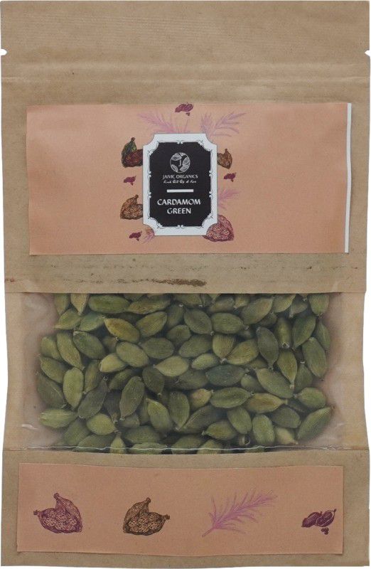 Jaivic Organics CARDAMOM GREEN  (100 g)