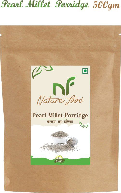 Nature food Good Quality Pearl Millet Porridge / Bajra Daliya - 500GM Pouch  (0.5 kg)