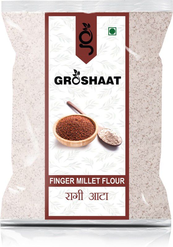 Groshaat Ragi Atta ( Finger Millet Flour ) - 2Kg (Pack of 1)  (2000 g)