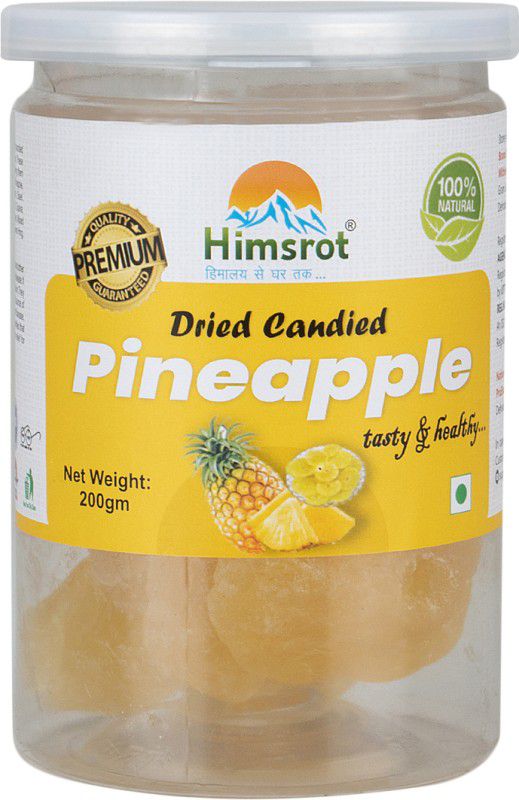Himsrot Dried Candied Pineapple Slices Pineapple  (200 g)