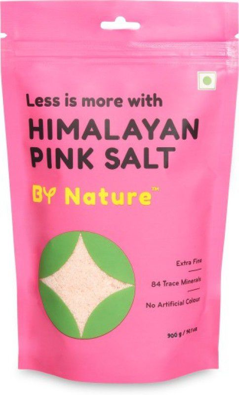 By Nature Himalayan Pink Salt | Mineral Rich | Low Sodium | Flavorful | Fresh Himalayan Pink Salt  (900 g)