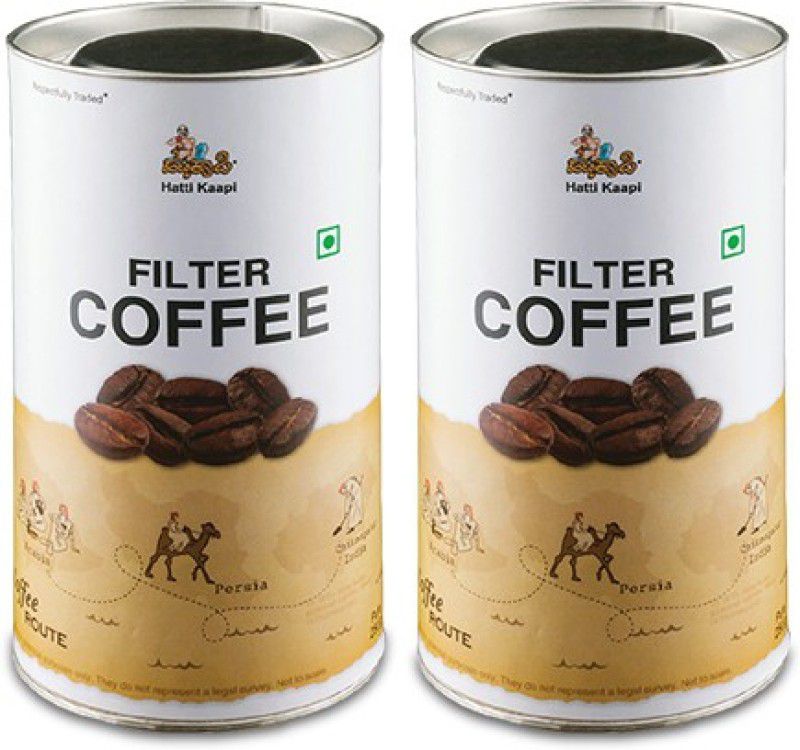 Hatti Kaapi Pure Coffee Powder 500g (Combo of 2) Filter Coffee  (2 x 250 g)