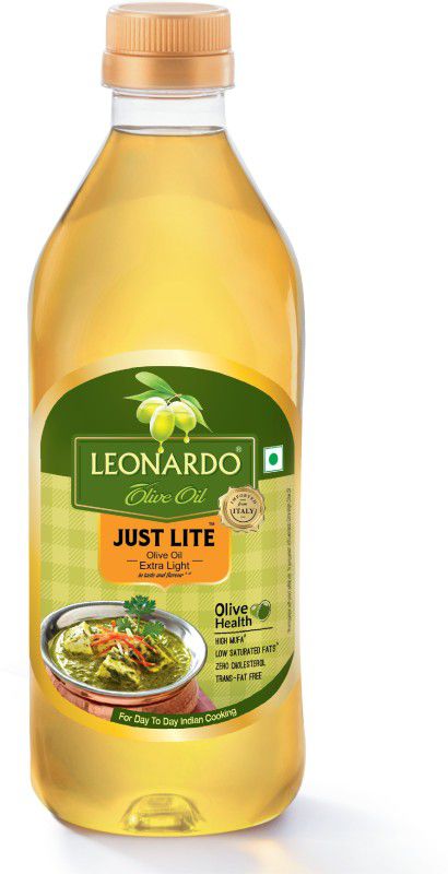 LEONARDO Extra Light Olive Oil Plastic Bottle  (1 L)