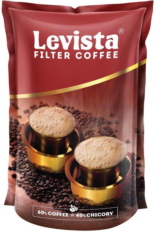 Levista Filter Coffee  (500 g, Chicory Flavoured)
