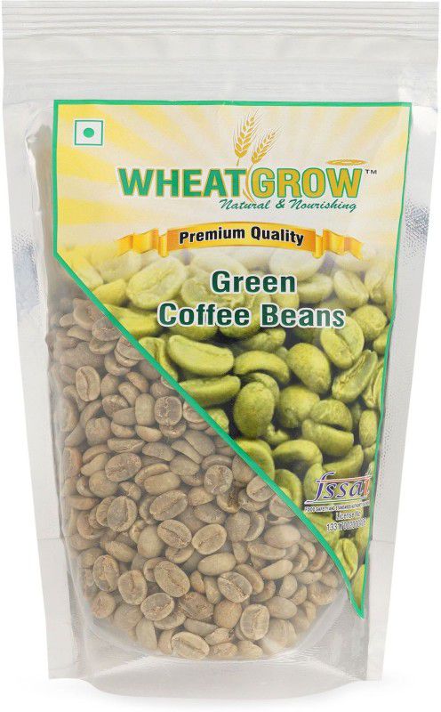 WHEATGROW Green Coffee Beans - 400 Grams Coffee Beans  (400 g, Green Coffee Flavoured)