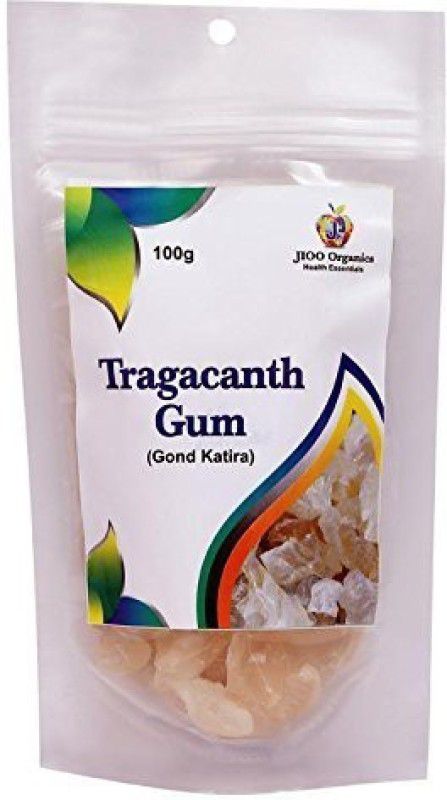 Jioo Organics Tragacanth Gum,Gond Katira, Gound Kathila_Pack Of 100 gJigarthanda Dried Gum  (100 g)