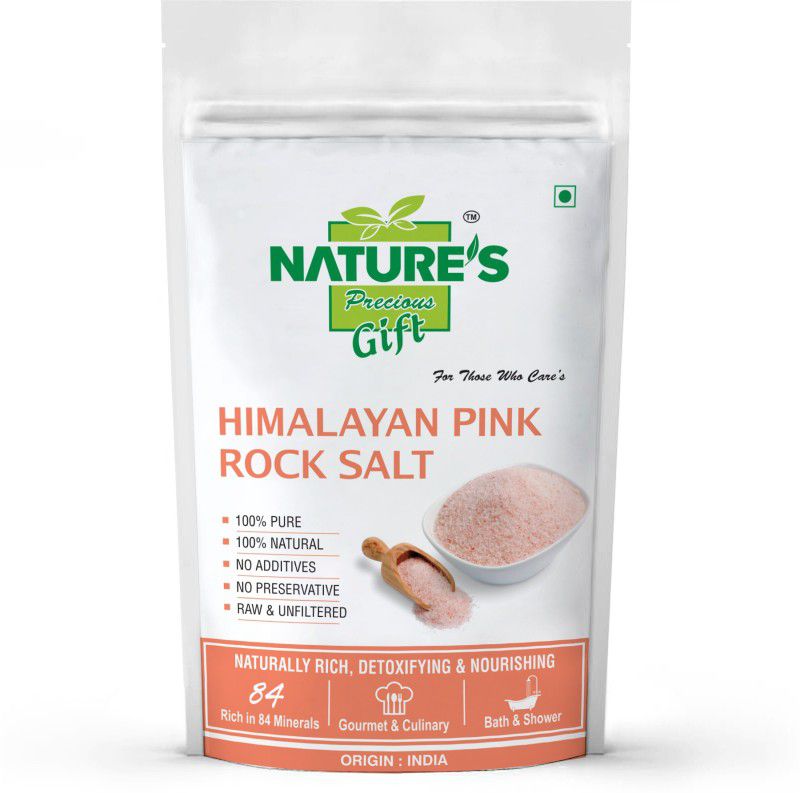 Nature's Precious Gift Himalayan Pink Rock Salt - 2 KG Himalayan Pink Salt  (2 kg)