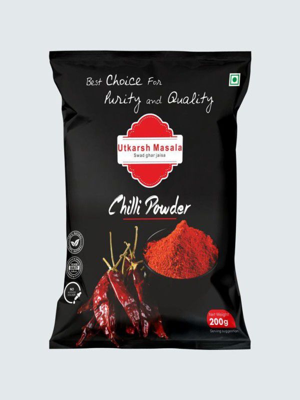 Utkarsh Hot Chilli Powder | Mirchi Powder 200g  (200)