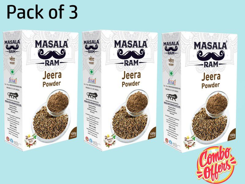 Masala Ram Jeera Powder, Combo (3x100), Natural Digestive  (3 x 0.1)