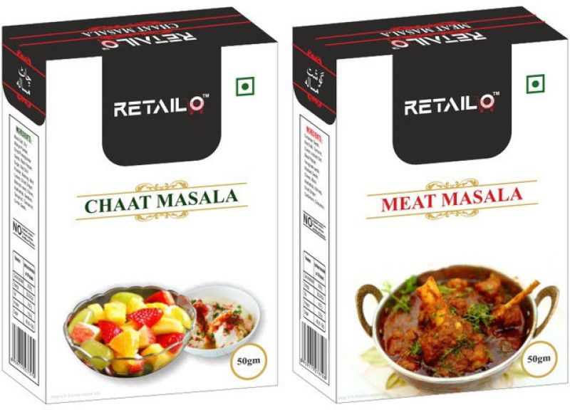 retailo chaat masala_meat masala  (2 x 50 g)