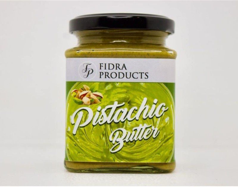 Fidra Products Pistachio Butter Unsalted (Pista), Breakfast Vegan Diet Butter -180gm 180 g