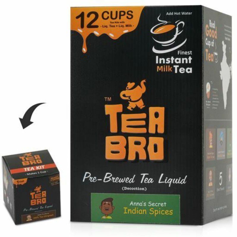 Tea Bro Anna's Secret Indian Spices Tea Cinnamon, Cardamom, Cloves Tea Box  (540 g)