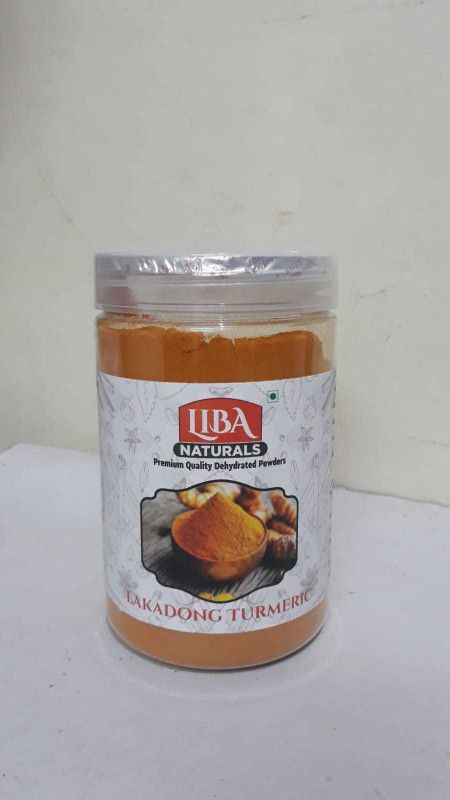LIBA NATURALS LAKADONG Turmeric Powder |200 gm | High Curcumin Content Haldi Powder | Curcumin > 7%  (100 g)