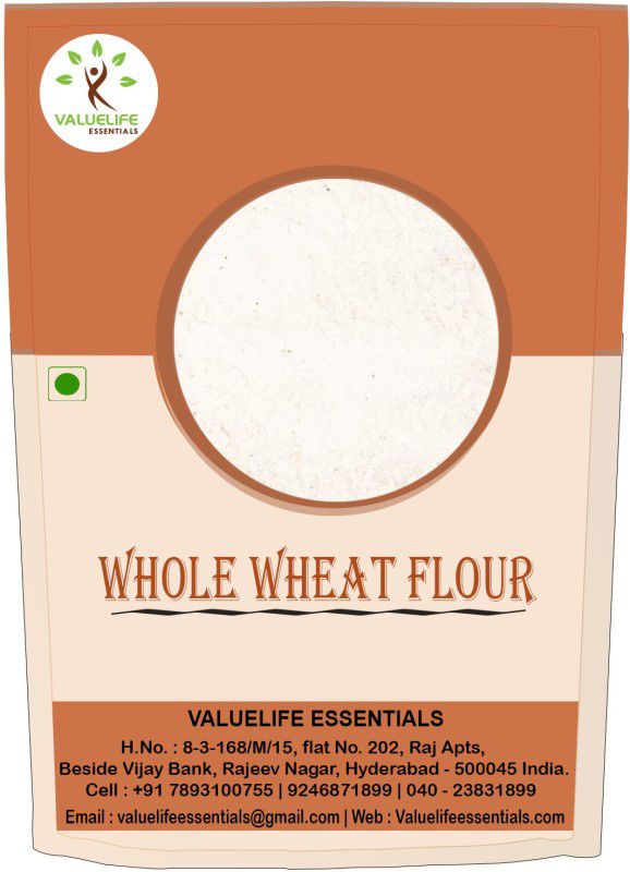 Value Life Valuelife Whole Wheat Flour 1kg::Gaodma Pindi 1kg::Gyahoon Ka Atta  (1000 g)