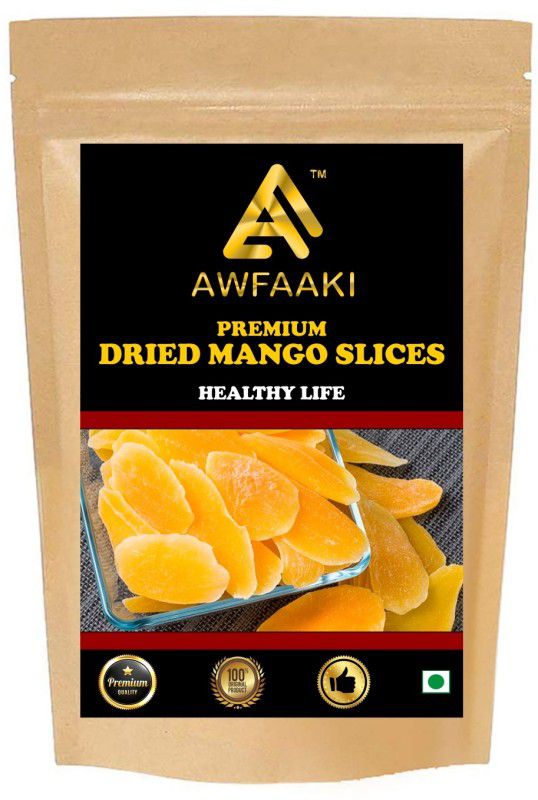 AWFAAKI DRIED MANGO SLICES / PREMIUM DEHYDRATED MANGO SLICE 250 GM Mango  (250 g)