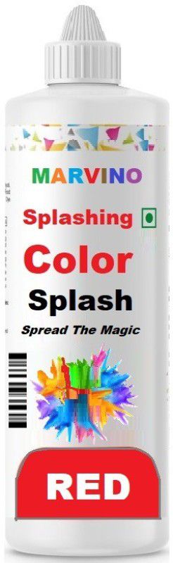 Marvino Splashing Color for Cake and Cream (Spread The Magic) (Splash Color Red) Red  (200 g)