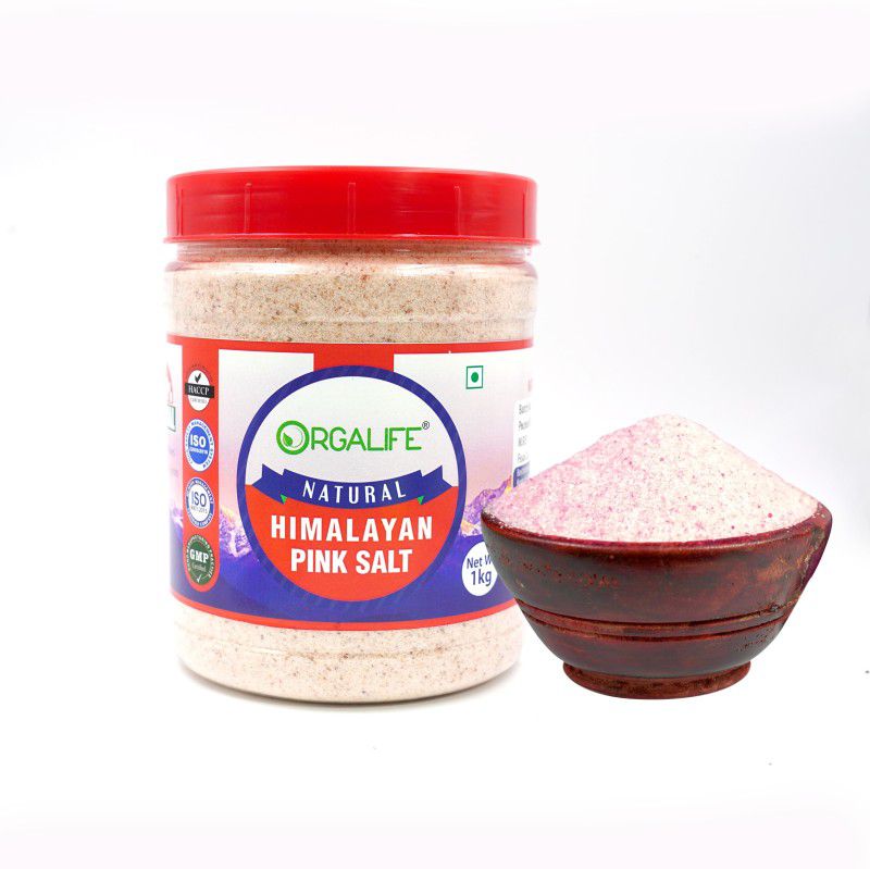 ORGALIFE Natural Himalayan Pink Salt | Himalayan Pink Salt  (1 kg)