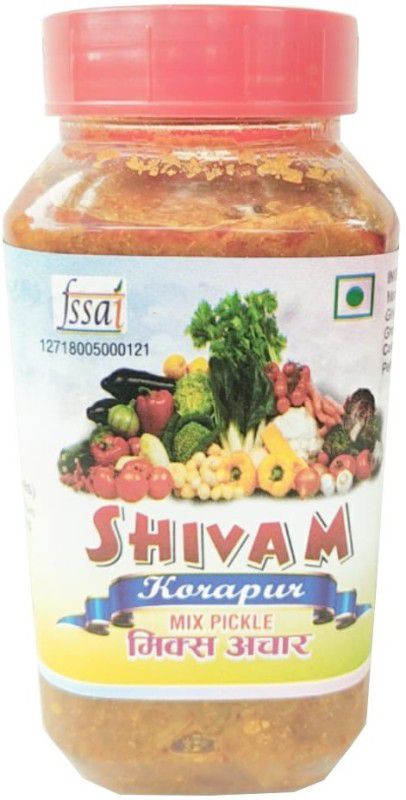 Shivam PREMIUM HOMEMADE MIXED PICKLE (AACHAR) MIX Pickle Mango, Lemon, Mixed Vegetable, Ginger, Mixed Pickle  (1 kg)