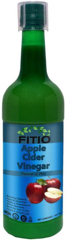 FITIO Nutrition Apple Cider Vinegar for Weight Loss Vinegar (Pack Of 2) Premium Vinegar  (500 ml)