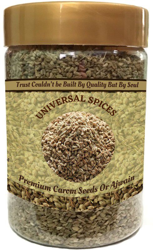 T.S. Universal Premium Whole Ajwain Seed / Carom Seed / Bishop's Weed Seed / Ajamo Seeds / Indian Spices & Masala Premium Whole Carom Seed / Improves Digestion / Weight Loss Pack of 1 (350gm)  (350 g)