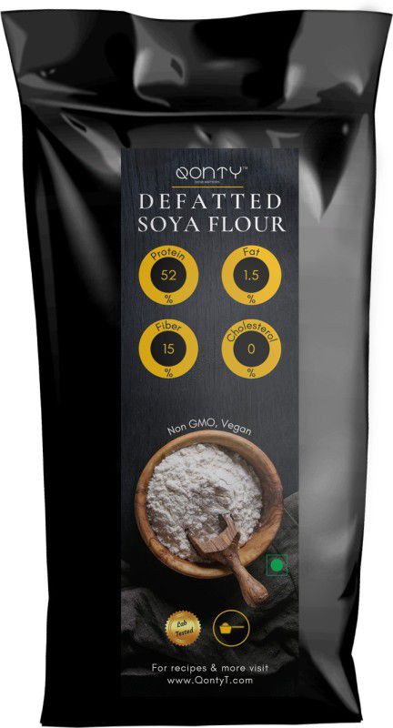 Qonty Defatted Soya Flour - 2.8 kg  (2800 g)