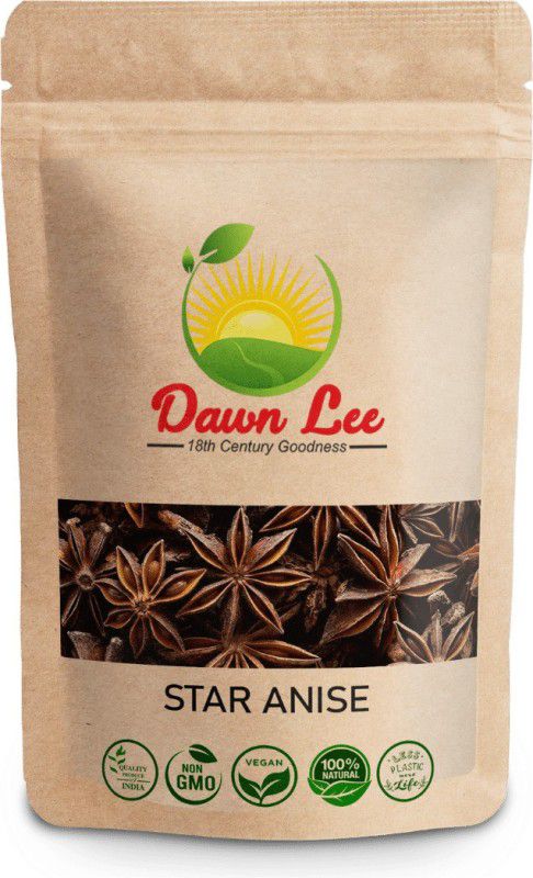 Dawn Lee Whole Star Anise/ Chakri Phool Spice - 200 gm  (200 g)