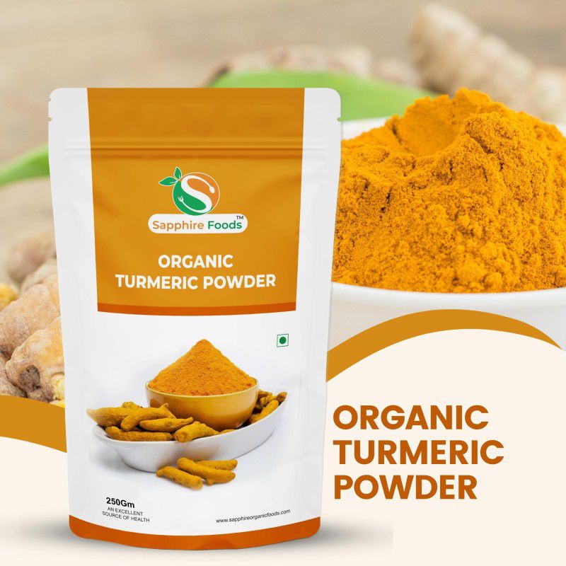 Sapphire Foods Organic Turmeric / Haldi Powder  (250 g)