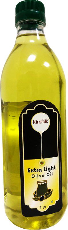 Kinsfolk Extra Light Olive Oil (( Imported Oil from Spain )) Olive Oil Plastic Bottle  (1 L)