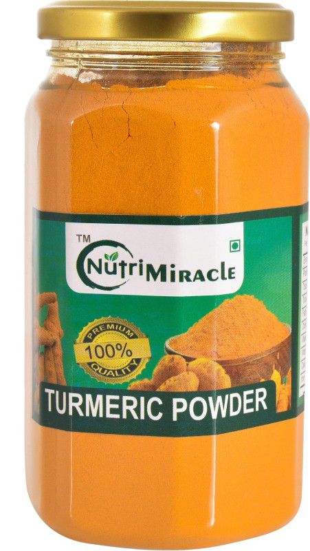 NUTRI MIRACLE Turmeric Powder 300 gm | Haldi Powder  (300 g)