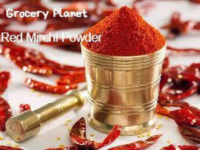 Grocery Planet Red Chilli Powder, Lal Mirch Powder, Authentic Indian Spices, 500G  (500 g)
