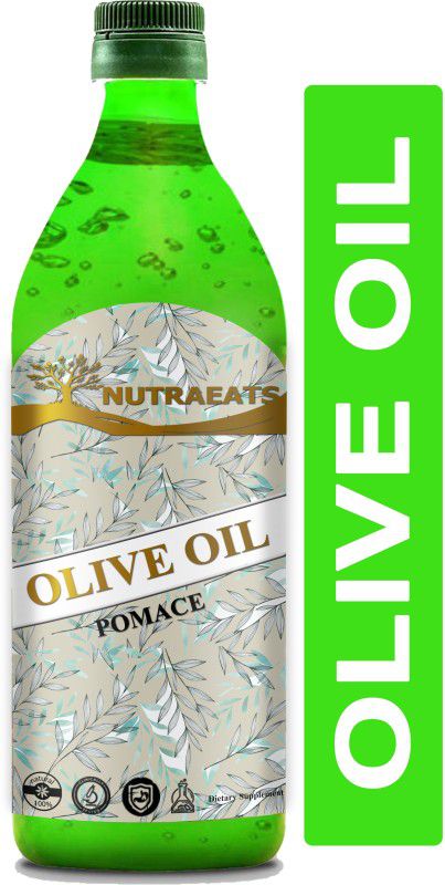NutraEats Pomace Olive Oil , Jaitun tail, jaitun oil 1000ML Olive Oil Plastic Bottle  (1000 ml)