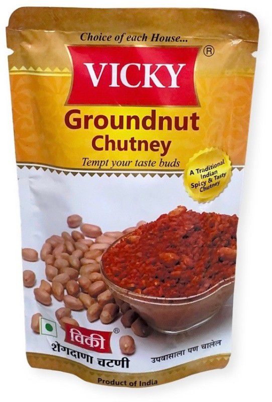 Vicky Groundnut Chutney Chutney Granules  (3x66.67 g)