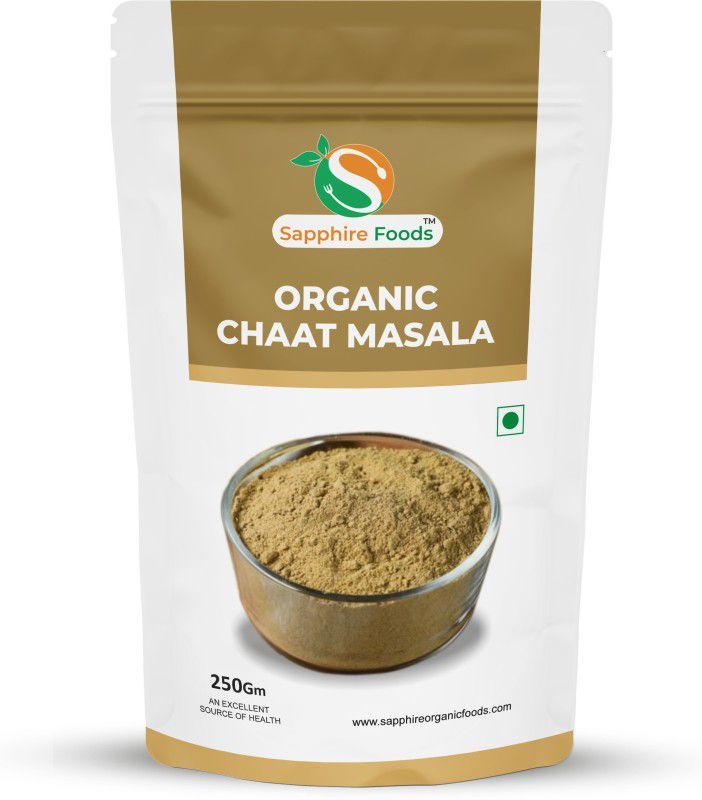 Sapphire Foods Organic Tasty Chaat Masala  (250 g)