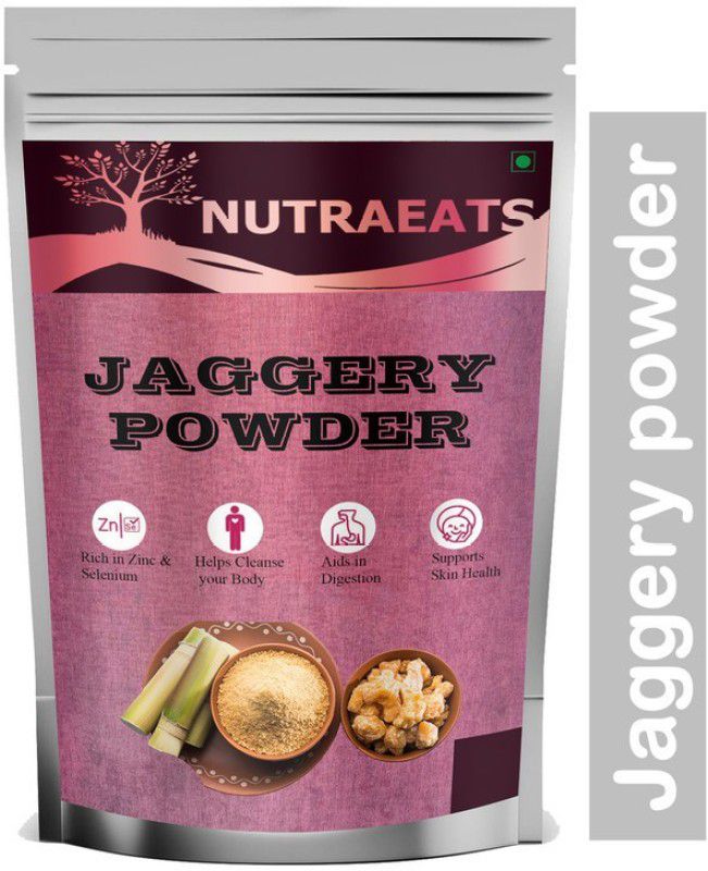 NutraEats Natural Jaggery Gur Powder , Premium quality Raw Sugarcane Powder Powder Jaggery (N89) Premium Powder Jaggery  (800 g)
