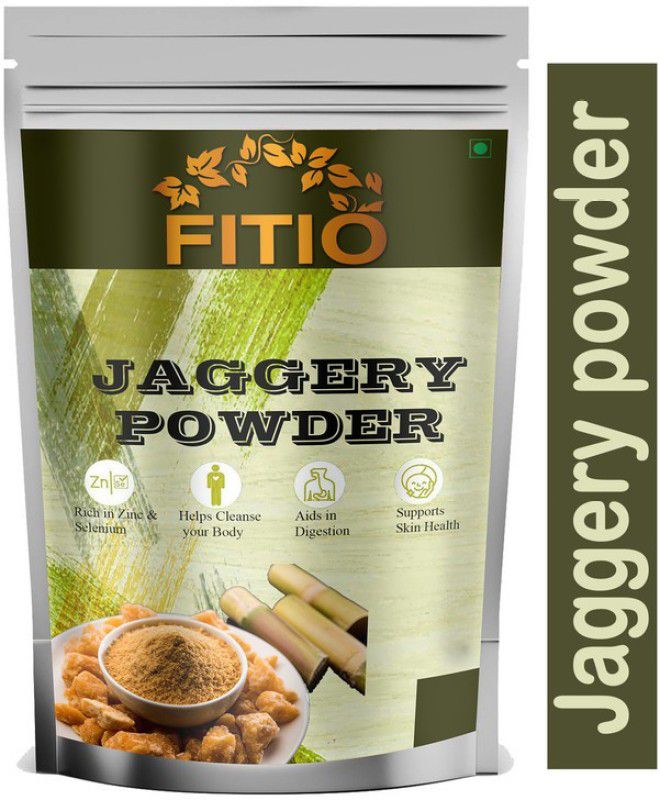 FITIO Natural Jaggery Gur Powder , Premium quality Raw Sugarcane Powder Powder Jaggery (J89) Ultra Powder Jaggery  (2 kg)