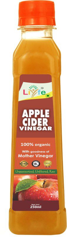 LIYFE Apple Cider Vinegar with Mother for Weight Loss Vinegar (250 ml) Vinegar  (250 ml)
