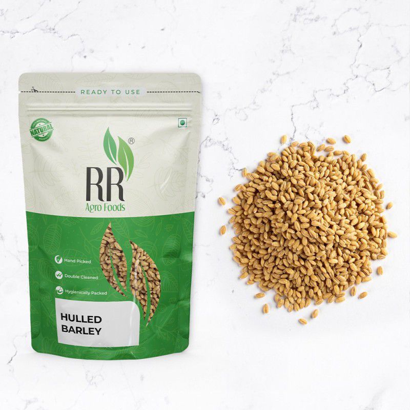 RR AGRO FOODS Naturally Processed Hulled Barley | Barley Without Husk Barley  (500 g)