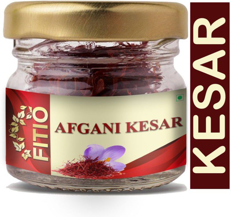 FITIO Nutrition Natural, Pure and Organic Finest, Grade Afghani Kesar / Saffron Threads (10g) Advanced  (10 g)