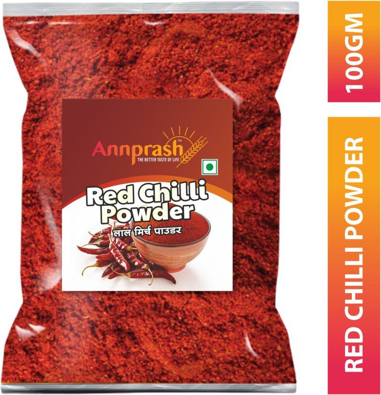 Annprash PREMIUM QUALITY RED CHILLI POWDER/ LAL MIRCHI  (0.1 kg)