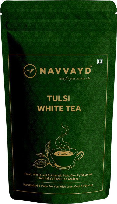 Navvayd Organic Tulsi White Tea White Tea Pouch  (50 g)