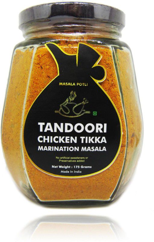 Masala Potli Tandoori Chicken Tikka Marination Masala, 175 Gram / 6.17 Oz [Premium Quality, Flavorful & Aromatic]  (175 g)