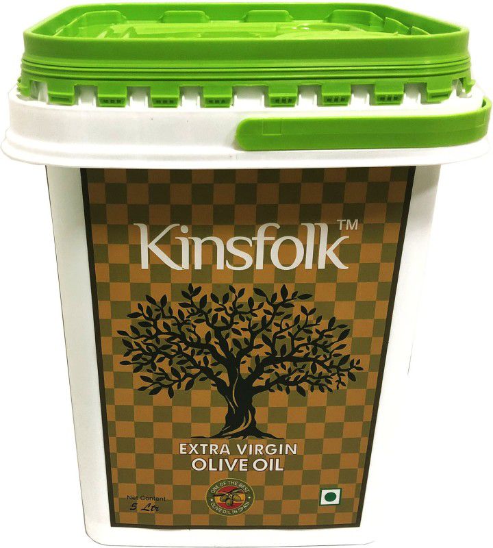 Kinsfolk Extra Virgin Olive Oil Bulk Pack  (5 L)