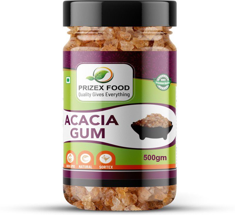 Prizex Acacia Edible Gum, Acacia Gum,Mint Flavoured Gond Edible Gum (500 GM) Dried Gum  (500 g)