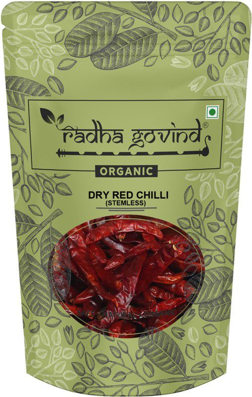 Radha Govind Dry Red Chilli (Stemless)  (100 g)