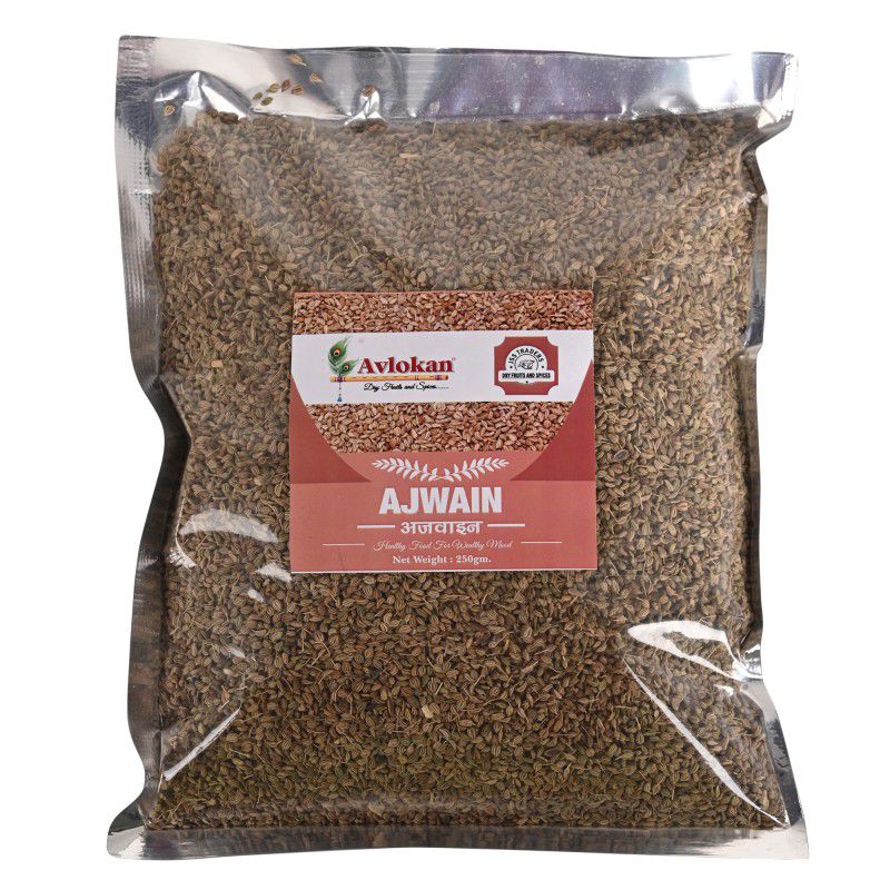Avlokan Ajwain Especially in South Asian Cooking Pack of 1  (250 g)