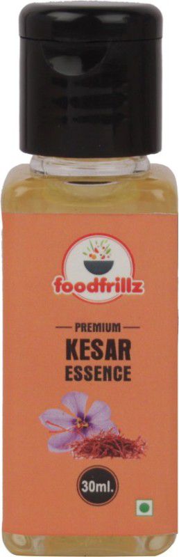 foodfrillz Kesar Food Flavor, 30 ml Kesar Kulfi Liquid Food Essence  (30 ml)