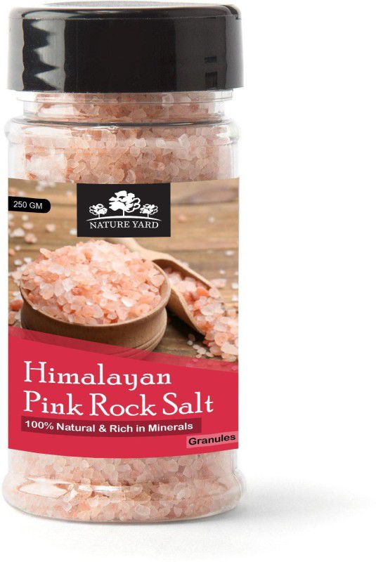 NATURE YARD Himalayan Pink Salt for Weight Loss (Granules) - 250gm - LAB TESTED 100% Natural & antioxidants loaded with essential minerals Himalayan Pink Salt  (250 g)